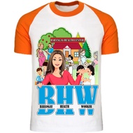 Barangay Health Worker BHW Tshirt - Sublimated Print