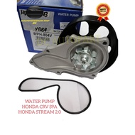 WATER PUMP HONDA CRV S9A RD5 STREAM 2.0 RN3 S7A (WPH-804V)