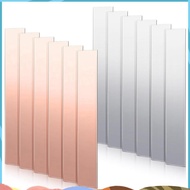 12 Pcs Pure Copper Zinc Anode Sheet 99.9% High Purity Copper Zinc Electrode Strips 0.04 Inch X 0.98 