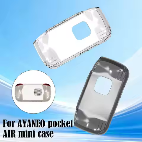 TPU Transparent Soft Case For AYANEO Pocket AIR Mini Dust-proof Shock-proof Protective Cover For AYA