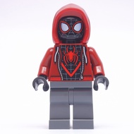 Pearbrick || Miles Morales Dark Red Hood Spider Man From 76324 | Copyright Work MARVEL