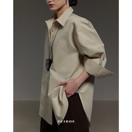 KEMEJA ECINOS - 100% Cotton Oversized Shirt | WOMEN'S TOPS | Women's shirts