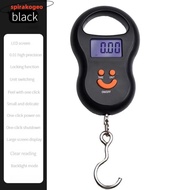 SPIRAKOGEO Digital Scale, LCD Scale 50Kg Capacity Electronic Hanging Scale, Durable Portable Pocket 
