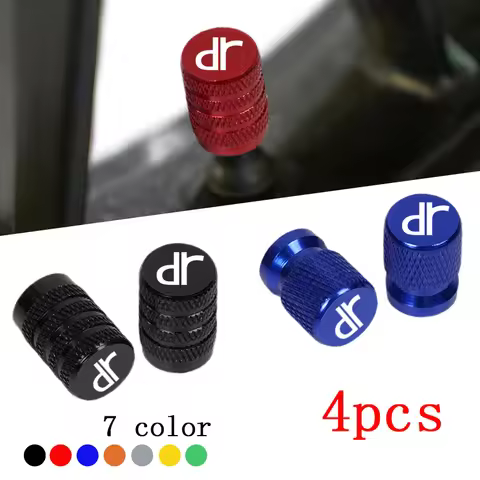 4PCS Car Wheel Tire Parts Valve Stem Caps Cover For DR Motors DR Zero DR3 DR5.0 4.0 6.0 DR1 DR2 F35 