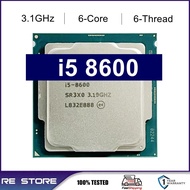 Used Core I5 8600 3.1Ghz Six-Core Six-Thread CPU Processor 9M 65W LGA 1151 Without Cooler