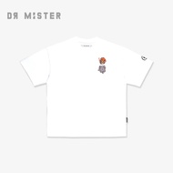 DR MISTER "Tyge" NM  Rust Tee - White