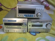 DENON RCD M41DAB + SONY HCD-MJD333+ Onkyo DR-UN7 微型音響