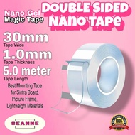 5m Clear Nano Tape Double Sided Tape