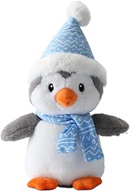 MINISO 10'' Christmas Series Stuffed Animals Soft Cute Penguin Plush Toy Premium Quality Perfect