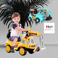 HYS excavator backhoe children for wheel scooter bike kids ride on car toys ride baby walker