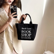 OL  New Small Canvas Lunch Box Lady Food Storage Bags Lunch Bag Handbag Pouch Picnic Tote Small Handbag Dinner Container n