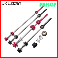 FKMCF JKLapin Titanium Alloy Skewer QR Mountain Bike Quick Release Skewer lever Folding Bicycle Cycl