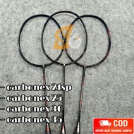 RAKET BADMINTON YONEX CARBONEX 21SP, 25, 30, DAN 35 TARIKAN 30LBS
