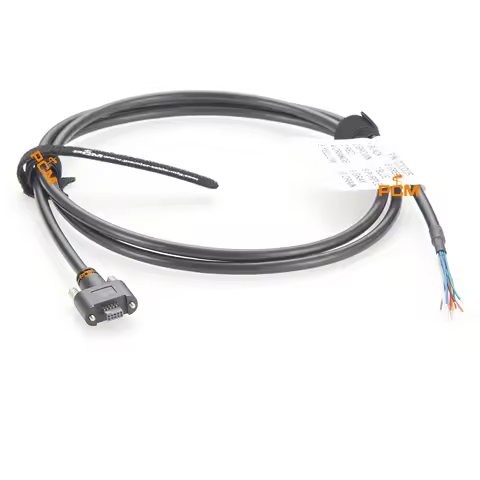 10-pin Samtec GPIO Connector to Flying Leads Power Breakout Cable for Teledyne DALSA Genie Nano CMOS