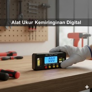 GemRed Alat Ukur Kemiringan Digital Level Angle Waterpass Inclinometer - DL168