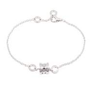 [Pre-owned] Bulgari BVLGARI B-zero1 Element Bracelet, Wrist size 15/17.5cm, K18WG (White Gold) B-zer