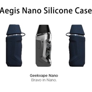 For Geekvape Nano Silicone Texture Skin Case For Aegis Nano With Lace Lanyard Protective Rubber Soft