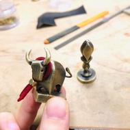 憨憨牛 |手工封蠟章/銅印/紙鎮 | 封蠟禮盒 Wax Seal |