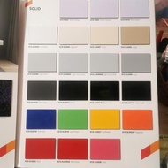 HPL ECO Solid finish mate motif glossy ECO sld G/ M-layer furniture/