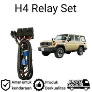 AM Relay Set H4 LED Headlight for Toyota Land Cruiser LC70