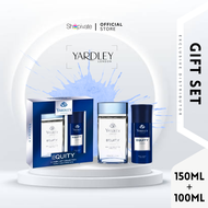 Yardley London Gift Set EQUITY EDT 100ml + Body Spray For Men 150ml