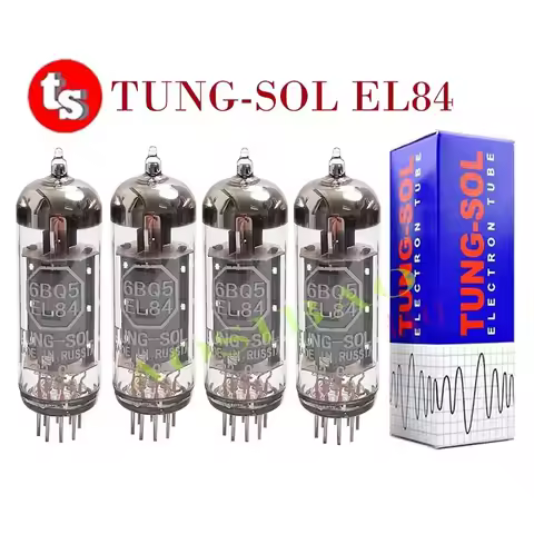 TUNG-SOL EL84 6BQ5 Vacuum Tube HIFI Audio Valve Upgrade 6P14 N709 6N14N 6N14 Electronic Tube Amplifi