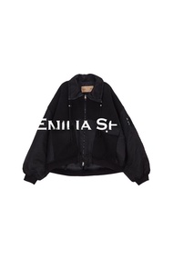 Matin Kim เกาหลี Handpicked ของแท้ เสื้อแจ็คเก็ต ผู้หญิง หลวม เสื้อแจ๊กเก็ตเย็บปะติดปะต่อกันถัก ฤดูใ