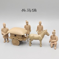 Xi'an Qin Shihuang Warriors and Horses Model Decoration Creative Chinese PVC Warriors and Horses Car