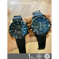 ALEXANDRE CHRISTIE AC6410 Rubber Strap Chronograph Men's Watch