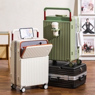 Aluminum Frame Luggage Female Luggage Wide Trolley Luggage High-value 67cm 26 Anti-drop 28 Suitcase 