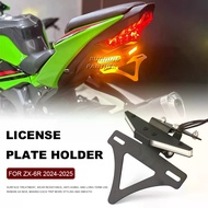 New motorcycle parts license plate holder integrated turn signal For Kawasaki ZX-6R ZX6R ZX 6R 2024 