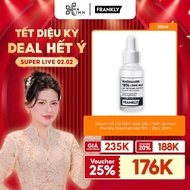 [VHL x Frankly] Serum to help control oil and reduce acne Frankly Niacinamide 15% + Zinc 30ml