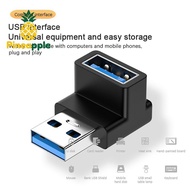 [Pine-t] USB-A Mobile Phone Adapter 90 Degree USB C to USB A Adapter Right Angle USB A 3.0 Male to U