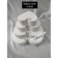 Gabus Love/Gabus Hantaran/Love Foam/Gabus Berbentuk/ ✅ready stock🔥