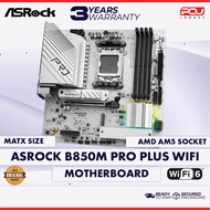ASROCK B850M PRO PLUS WIFI MATX AM5 MOTHERBOARD (3 YEARS WARRANTY)