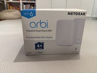 NETGEAR Orbi WiFi 6 Dual-band Mesh System AX1800 RBK352