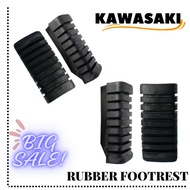 kawasaki Bajaj ct 125 Motorcycle Front Footrest Rubber Universal Color Black Motorcycle Accessories