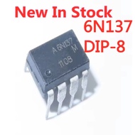 5PCS/LOT 6N137 A6N137 DIP-8 Optocoupler Isolator Logic Output In Stock NEW original IC