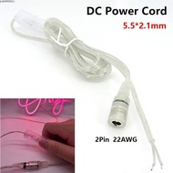 JUNMPER2R 1Pcs DC Power Cord, 2M 22AWG DC Extension Cable,  5V 12V 5.5x2.1mm 2Pin Power Adapter Cabl