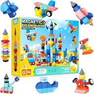 Joyfresh Foam Magnetic Blocks for Toddlers,