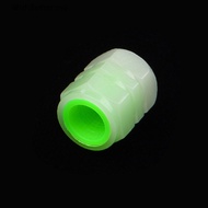 WithBetter 2/4pcs Universal Fluorescent Car Tire Valve Caps Luminous Tire Valve Stem Caps MY