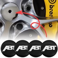 ABT 56mm wheel center logo car sticker car accessories