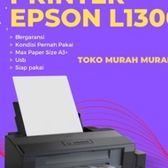 UNGGUL PRINTER EPSON L1300 A3 BEKAS UNIT PRINTER EPSON L1300 ELEGANT!!