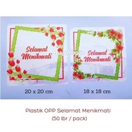 (50 SHEETS) PLASTIC SAMIR RICE BOX 18x18 20x20 PLASTIC/ FOR ENJOYING RICE BOX LIDS