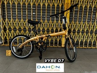 DAHON VYBE D7 20" (406) Folding Bike Aluminium Frame 7 Speed