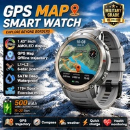 Hot GPS Sturdy Ddurable Smart Watch Men Women GPS Map SmartWatch Dual Band Offline Map Swim 5ATM Wat