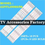 PHILIPS 42PFL2908S/98 LED BACKLIGHT BARU NEW 42PFL2908S / 42PFL2908