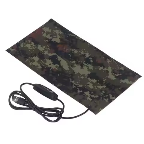 Heater Pad Electric Cloth Heater Carbon Fiber 3 Gears USB Power Supply DC5V Clothing Heating Pad Win