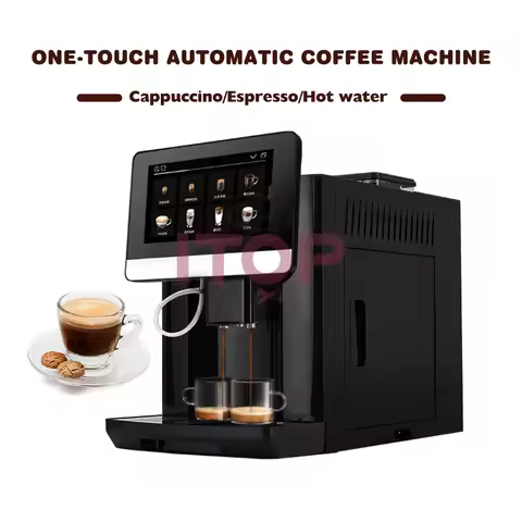 ITOP CM-OFT50 One Touch Automatic Coffee Maker 19Bar ULKA Pump Make 20+ Beverages Fancy Coffee Machi