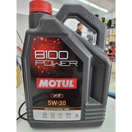 Motul 5/30 8100 power 5L Engine oil 100% Synthetic-Ester